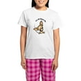 thumbnail image 1 of CafePress - Tan Chihuahua IAAM Women's Light Pajamas - Women's Short Sleeve Print T-Shirt and Pants Light Cotton Pajama Set, 1 of 7