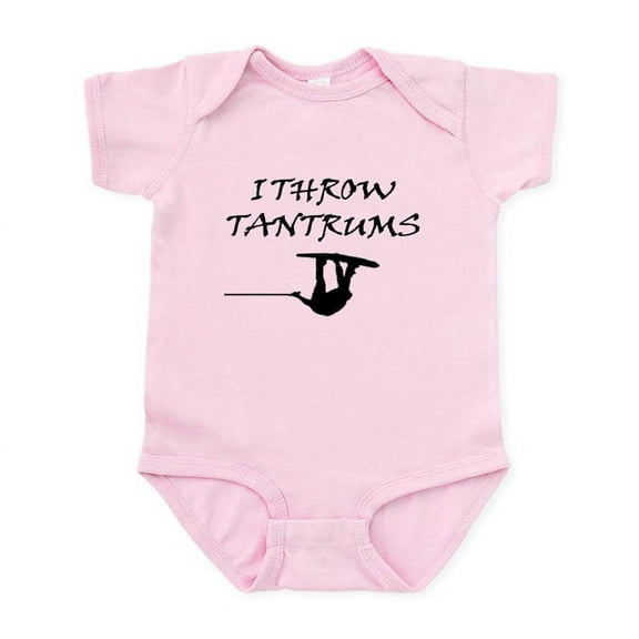 CafePress - Tantrums Body Suit - Baby Light Bodysuit, Size Newborn - 24 Months