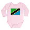 thumbnail image 1 of CafePress - Tanzania Flag Body Suit - Long Sleeve Cotton Baby Bodysuit, 1 of 4