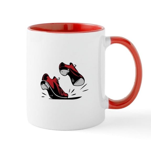CafePress - Tap Dancing Shoes Mugs - 11 oz Ceramic Mug - Novelty Coffee Tea Cup