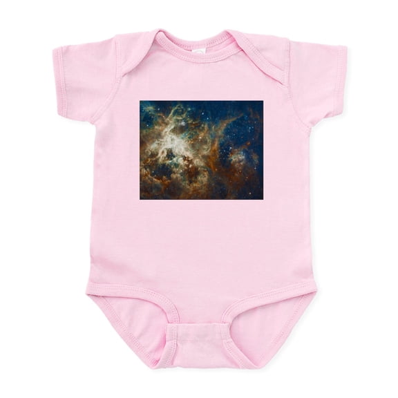 CafePress - Tarantula Nebula Galaxy Body Suit - Baby Light Bodysuit, Size Newborn - 24 Months
