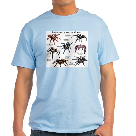 CafePress - Tarantulas Of The World Light T Shirt - Men's Classic Graphic T-Shirt
