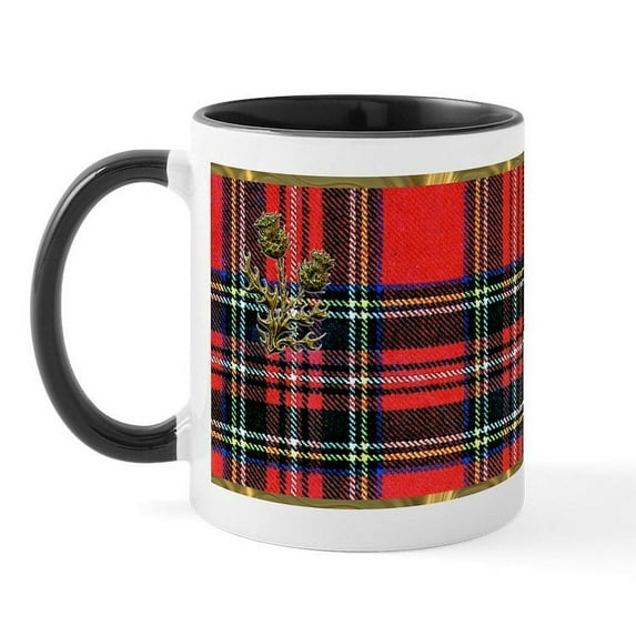 CafePress - Tartan Pride Mug - 11 oz Ceramic Mug - Novelty Coffee Tea Cup