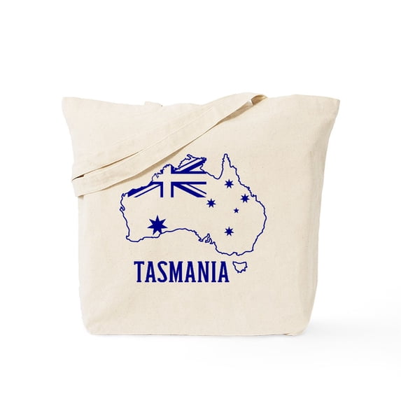 CafePress - Tasmania - Unisex Canvas Tote Bag, Beige, 1-Piece