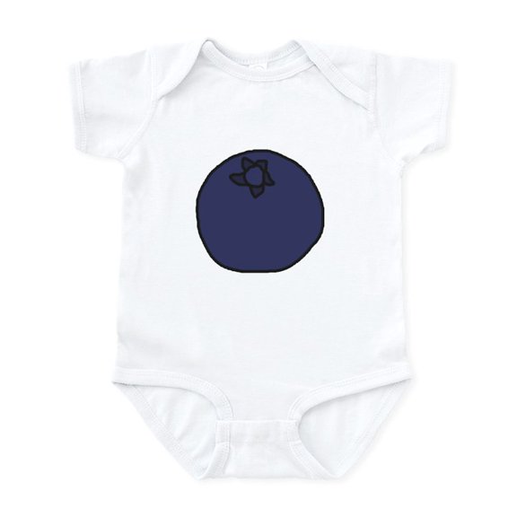 CafePress - Tasty Blueberry Infant Creeper - Baby Light Bodysuit, Size Newborn - 24 Months
