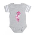 thumbnail image 1 of CafePress - Tat Skull Rose_Pk - Cute Infant Baby Football Bodysuit, 1 of 3