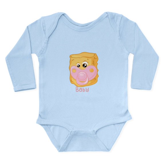 CafePress - Tater Tot Baby Body Suit - Long Sleeve Cotton Baby Bodysuit