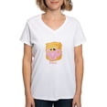 thumbnail image 1 of CafePress - Tater Tot Baby T Shirt - Womens Cotton V-Neck T-shirt, 1 of 4