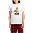 thumbnail image 1 of CafePress - Tater Women's Light Pajamas - Women's Short Sleeve Print T-Shirt and Pants Light Cotton Pajama Set, 1 of 7