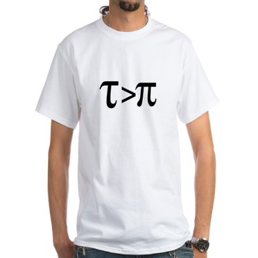 CafePress - Tau Greater Than Pi T Shirt - Men's Classic T-Shirts
