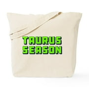 CafePress - Taurus Season Tote Bag - Natural Canvas Tote Bag, Cloth Shopping Bag