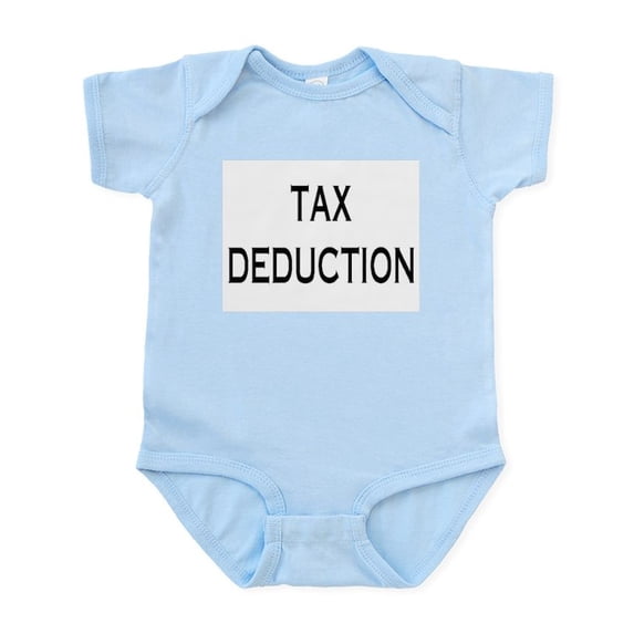 CafePress - Tax Deduction Infant Bodysuit - Baby Light Bodysuit, Size Newborn - 24 Months