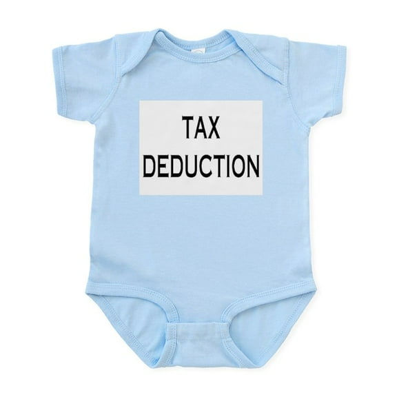 CafePress - Tax Deduction Infant Bodysuit - Baby Light Bodysuit, Size Newborn - 24 Months