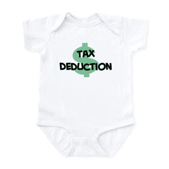 CafePress - Tax Deduction Infant Bodysuit - Baby Light Bodysuit, Size Newborn - 24 Months