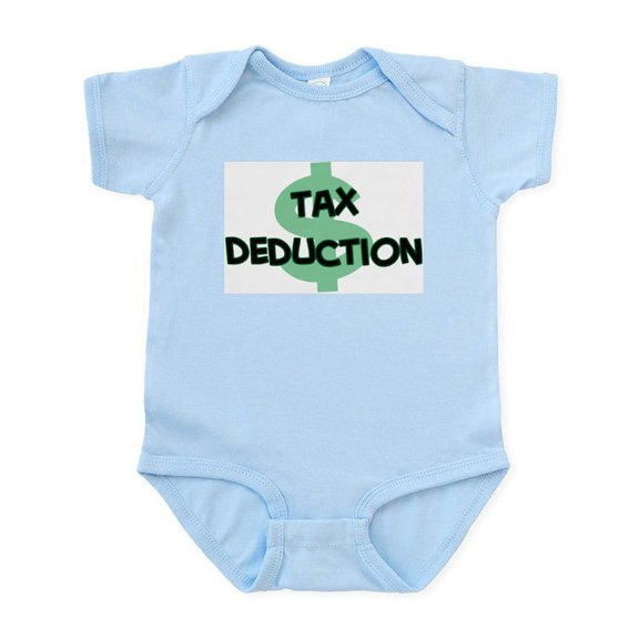 CafePress - Tax Deduction Infant Bodysuit - Baby Light Bodysuit, Size Newborn - 24 Months