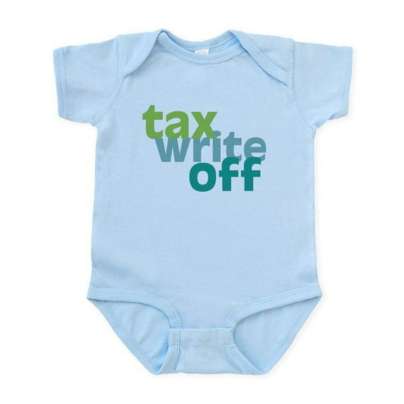 CafePress - Tax Write Off Infant Bodysuit - Baby Light Bodysuit, Size Newborn - 24 Months
