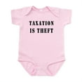 thumbnail image 1 of CafePress - Taxation Is Theft Infant Bodysuit - Baby Light Bodysuit, Size Newborn - 24 Months, 1 of 4