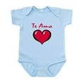 thumbnail image 1 of CafePress - Te Amo Infant Bodysuit - Baby Light Bodysuit, Size Newborn - 24 Months, 1 of 4
