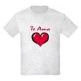thumbnail image 1 of CafePress - Te Amo Kids Light T Shirt - Light T-Shirt Kids XS-XL, 1 of 4