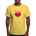 thumbnail image 1 of CafePress - Te Amo Light T Shirt - Men's Classic Graphic T-Shirt, 1 of 4