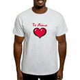 thumbnail image 1 of CafePress - Te Amo Light T Shirt - Men's Classic Graphic T-Shirt, 1 of 4