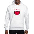 thumbnail image 1 of CafePress - Te Amo Hooded Sweatshirt - Pullover Hoodie, Hooded Sweatshirt, 1 of 3