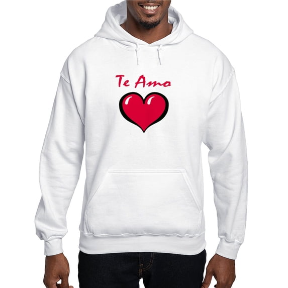 CafePress - Te Amo Hooded Sweatshirt - Pullover Hoodie, Hooded Sweatshirt