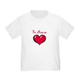 thumbnail image 1 of CafePress - Te Amo Toddler T Shirt - Cute Toddler T-Shirt, 100% Cotton, 1 of 4