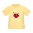 thumbnail image 1 of CafePress - Te Amo Toddler T Shirt - Cute Toddler T-Shirt, 100% Cotton, 1 of 4