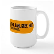 CafePress - Tea. Earl Grey. Hot. Large Mug - 15 oz Ceramic Large Mug