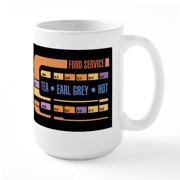 CafePress - Tea, Earl Grey, Hot Mugs - 15 oz Ceramic Large Mug
