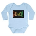 thumbnail image 1 of CafePress - Teach Peace Long Sleeve Infant Bodysuit - Long Sleeve Cotton Baby Bodysuit, 1 of 4
