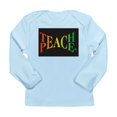 thumbnail image 1 of CafePress - Teach Peace Long Sleeve Infant T Shirt - Long Sleeve Infant T-Shirt, 1 of 2