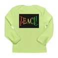 thumbnail image 1 of CafePress - Teach Peace Long Sleeve Infant T Shirt - Long Sleeve Infant T-Shirt, 1 of 2