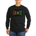 thumbnail image 1 of CafePress - Teach Peace Long Sleeve T Shirt - Long Sleeve Dark T-Shirt, 1 of 4