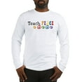 thumbnail image 1 of CafePress - Teach Peace Long Sleeve T Shirt - Unisex Cotton Long Sleeve T-Shirt, 1 of 4