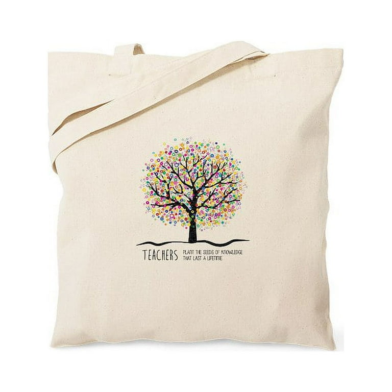 Teacher discount canvas tote