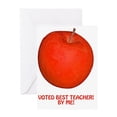 thumbnail image 1 of CafePress - Teacher Appreciation, Reognition Gif - Greeting Card, Blank Inside Matte, 1 of 3