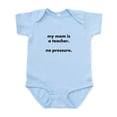 thumbnail image 1 of CafePress - Teacher Mom Pressure Body Suit/Onesie - Baby Light Bodysuit, Size Newborn - 24 Months, 1 of 4