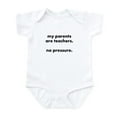 thumbnail image 1 of CafePress - Teacher Parent Pressure Body Suit/Onesie - Baby Light Bodysuit, Size Newborn - 24 Months, 1 of 4