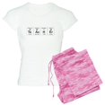 thumbnail image 1 of CafePress - Teacher Periodic Elements Pajamas - Women's Light Pajamas, 1 of 4