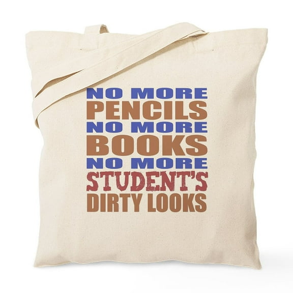 CafePress - Teacher Retirement Gift Idea Tote Bag - Unisex Canvas Tote Bag, Beige, 1-Piece