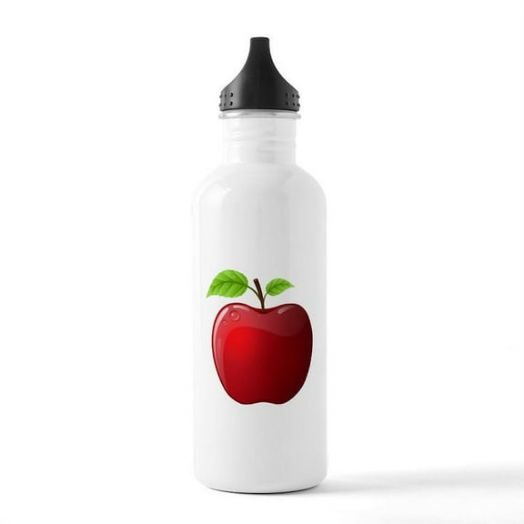 CafePress - Teachers Apple Stainless Water Bottle 1 - Stainless Steel Water Bottle, Sports Bottle, 1.0L