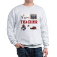 thumbnail image 1 of CafePress - Teachers Do It With Class Sweatshirt - Crew Neck Sweatshirt, 1 of 4