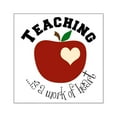 thumbnail image 1 of CafePress - Teaching Square Sticker 3 X 3 - Square Sticker 3" x 3", 1 of 1