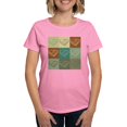 thumbnail image 1 of CafePress - Teaching The Visually Impaired Pop Art Women's Dar - Women's Traditional Fit Dark T-Shirt, 1 of 4