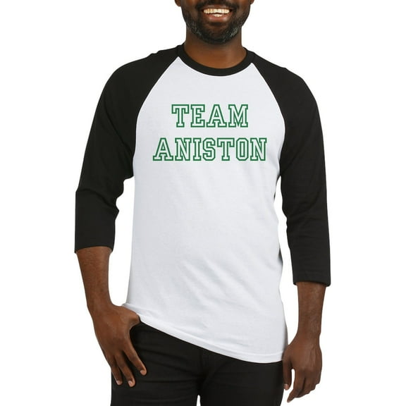 CafePress - Team ANISTON Baseball Jersey - Cotton Baseball Jersey, 3/4 Raglan Sleeve Shirt