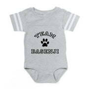 CafePress - Team Basenji - Cute Infant Baby Football Bodysuit