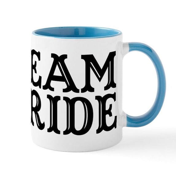 CafePress - Team Bride - 11 oz Ceramic Mug - Novelty Coffee Tea Cup