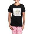 thumbnail image 1 of CafePress - Team Bride In Gold Pajamas - Women's Short Sleeve Print T-Shirt and Pants Dark Cotton Pajama Set, 1 of 7